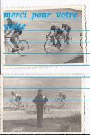 Lot 2 Photos Cyclisme Course Sur Piste ,   Vélo Cycliste , Parc Des Princes Paris Boulogne - Wielrennen