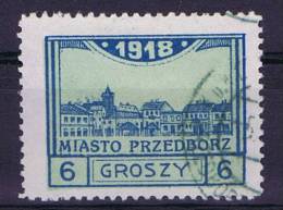 Poland/Polen: Przedborz Mi  5 B , Cancelled, Perfo 11,50 - Usados