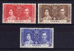 Nigeria - 1937 - Coronation - MH - Nigeria (...-1960)