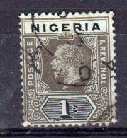 Nigeria - 1914 - 1 Shilling Definitive - Used - Nigeria (...-1960)