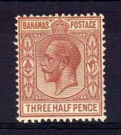 Bahamas - 1934 - 1½d Definitive (Watermark Multiple Script CA) - MH - 1859-1963 Colonie Britannique