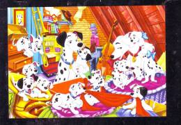 DISNEY,THE 101 DALMATIANS, POST CARD UNUSED. - Disneyworld