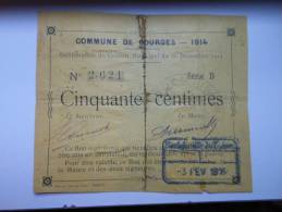 Pas-de-Calais 62 Dourges , 1ère Guerre Mondiale 50 Centimes - Notgeld