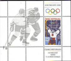 Czech Republic 1998 - Hockey, S/S, MNH - Inverno1998: Nagano