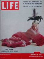 Magazine LIFE - JANUARY 23 , 1956 - INTER. ED.-  WINSTON CHURCHILL - CAROL CHANNING -  Publicités   (3038) - Journalismus