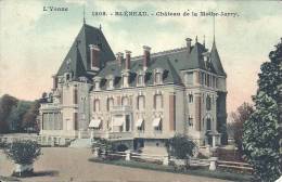 BOURGOGNE - 89 - YONNE - BLENEAU - Château De La Mothe Jarry - Carte Spécimen Ayant Voyagé - Bleneau