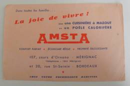 BUVARD AMSTA Cuisinière à Mazout - Poele - Mérignac Bordeaux - A