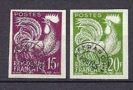 LOT 2 TIMBRES  FRANCE NON DENTELÉ NEUF ** QUALITÉ LUXE- PREOBLITÉRÉS N° 112- 113 - COTE :  47 Euros - Unclassified