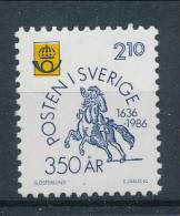 Sweden 1986 Facit # 1398. The Post Office 350 Years,  See Scann, MNH (**) - Neufs