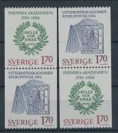 Sweden 1986 Facit # 1399-1400 (SX1 And SX2 Pairs). Academy Anniversaries,  See Scann, MNH (**) - Neufs