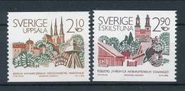 Sweden 1986 Facit # 1412-1413. Norden VII. Syster Towns,  See Scann, MNH (**) - Neufs