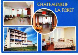 CPM    87     CHATEAUNEUF LA FORET       MAISON DE RETRAITE      MULTIVUES - Chateauneuf La Foret
