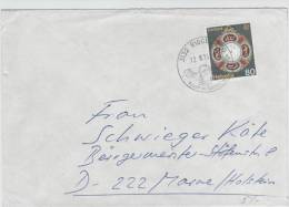 Switzerland Cover Sent To Germany Riggisberg 12-8-1976 EUROPA CEPT Stamp - Briefe U. Dokumente