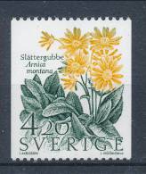 Sweden 1986 Facit # 1443. Mountain Arnica  See Scann, MNH (**) - Neufs