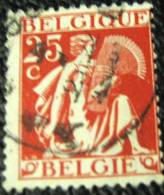 Belgium 1932 Reaper 25c - Used - 1932 Ceres And Mercurius