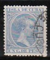 Cuba Ed 136 1894 Usado ( El De La Foto) - Kuba (1874-1898)