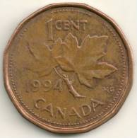 Canada 1 Cent  KM#181   1994 - Canada