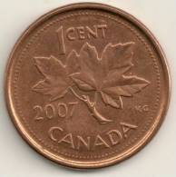 Canada 1 Cent  KM#490   2007 - Canada