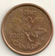 Canada 1 Cent  KM#490   2007 - Canada