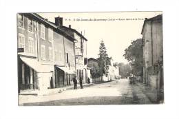 STJEAN DE BOURNAY - Route Neuve Et La Poste - - Saint-Jean-de-Bournay