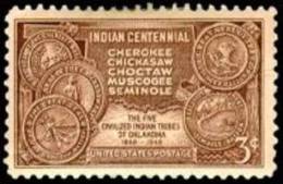 USA 1948 Scott 972, Indian Centennial Issue, MNH (**) - Ungebraucht