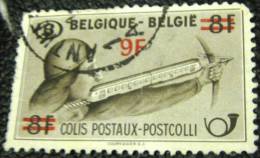 Belgium 1948 Archer Railway Parcel Stamp 8f Surch 9f - Used - Altri & Non Classificati