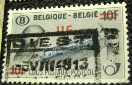 Belgium 1948 Archer Railway Parcel Stamp 10f Surch 11f - Used - Other & Unclassified