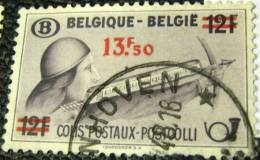 Belgium 1948 Archer Railway Parcel Stamp 12f Surch 13.50f - Used - Autres & Non Classés