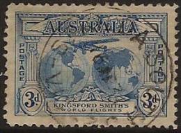 AUSTRALIA 1931 3d Air U SG 122 PS342 - Oblitérés