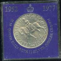 Grande-Bretagne Great Britain 25 New Pence 1977 25 Ans De Régne Coin Card BU KM 920 - 25 New Pence