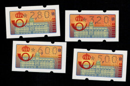 Svezia Sweden  Schweden Suede 1993 Frama Labels  Affrancature Klusserdorf 4v  ** MNH - Neufs