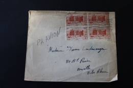 Lettre  Dakar RP Sénégal Société Coloniale Des Chaux & Ciment Afrique Occidentale Française Rufisque Sénégal Ex Colonie - Cartas & Documentos