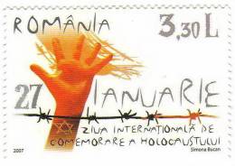 Romania / Holocaust Memory - Unused Stamps