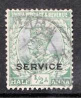 India, 1912-13, O 76 Or 77 Or 78, Service, Used, WM Single Star - 1911-35  George V