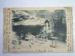 DARNEY  (Vosges)  :  La  GROTTE  -  Forêt  DEFRAIN   1902 - Darney