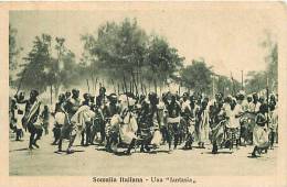 Afrique- Africa -ref A635- Somalia Italiana - Una Fantasia - Carte Postale Italienne -italie -carte Bon Etat   - - Somalië