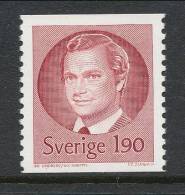 Sweden 1984, Facit # 1289. Carl XVI Gustaf, Type II, See Scann, MNH (**) - Neufs