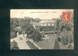 Igny (91) - Institution St Saint Nicolas - Entrée ( Vue Aérienne Animée ) - Igny