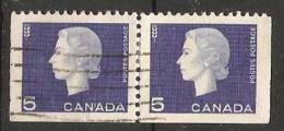 Canada  1962  QE II  (o) - Single Stamps