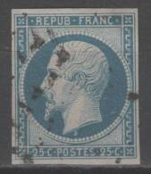 Louis-Napoléon  N° 10 Avec Oblitération Gros Points  TB - 1852 Luigi-Napoleone