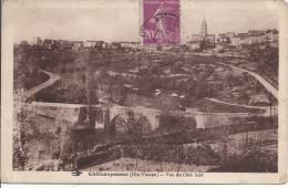 87- CHATEAUPONSAC- VUE Du COTE SUD- SUP RARE - Chateauponsac