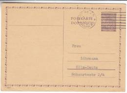 Bohème & Moravie - Entier Postal De 1941 - Covers & Documents