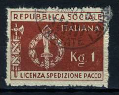 1944 - Regno - Italia - Repubblica Sociale " Emissione Di Franchigia Militare"  Sass. N. 1 - USed - (W28012013..) - Fiscale Zegels