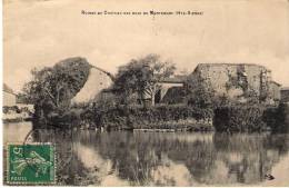 CPA . .MORTEMART ..RUINES DU CHATEAU DES DUCS  ..modele Pas Courant ..1910..scan.. - Saint Mathieu