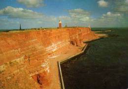 01265 HELGOLAND - Blick Auf Die Westküste, Den Leuchtturm Und Die Kirche - Helgoland