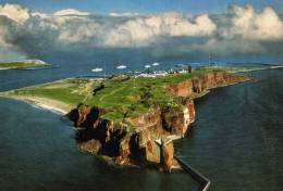 01319 HELGOLAND - Luftaufnahme Von Nordwesten Auf Insel Und Düne - Helgoland