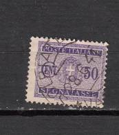 ITALIE °  YT N° TAXE 34 - Postage Due