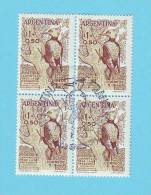 ARGENTINE ARGENTINA OISEAUX CONDOR RAPACE 1960 /  OBLITERE / CR 28 - Climbing Birds