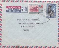 Lettre De Malaya, Perak Pour Paris Par Avion - Fédération De Malaya