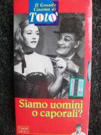 VIDEOCASSETTA VHS - TOTO´  Siamo Uomini O Caporali  Nuovo - Classiques